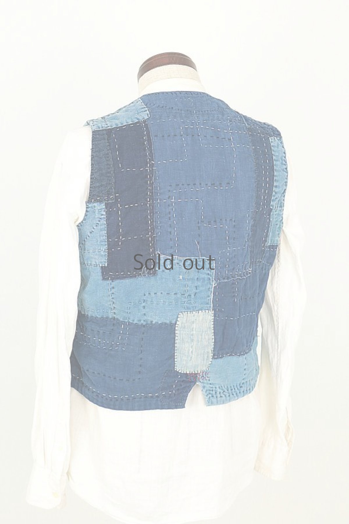 画像12: 【MITSUGU SASAKI】SUPER BORO BORO VEST(製作年月2019年8月)  (12)