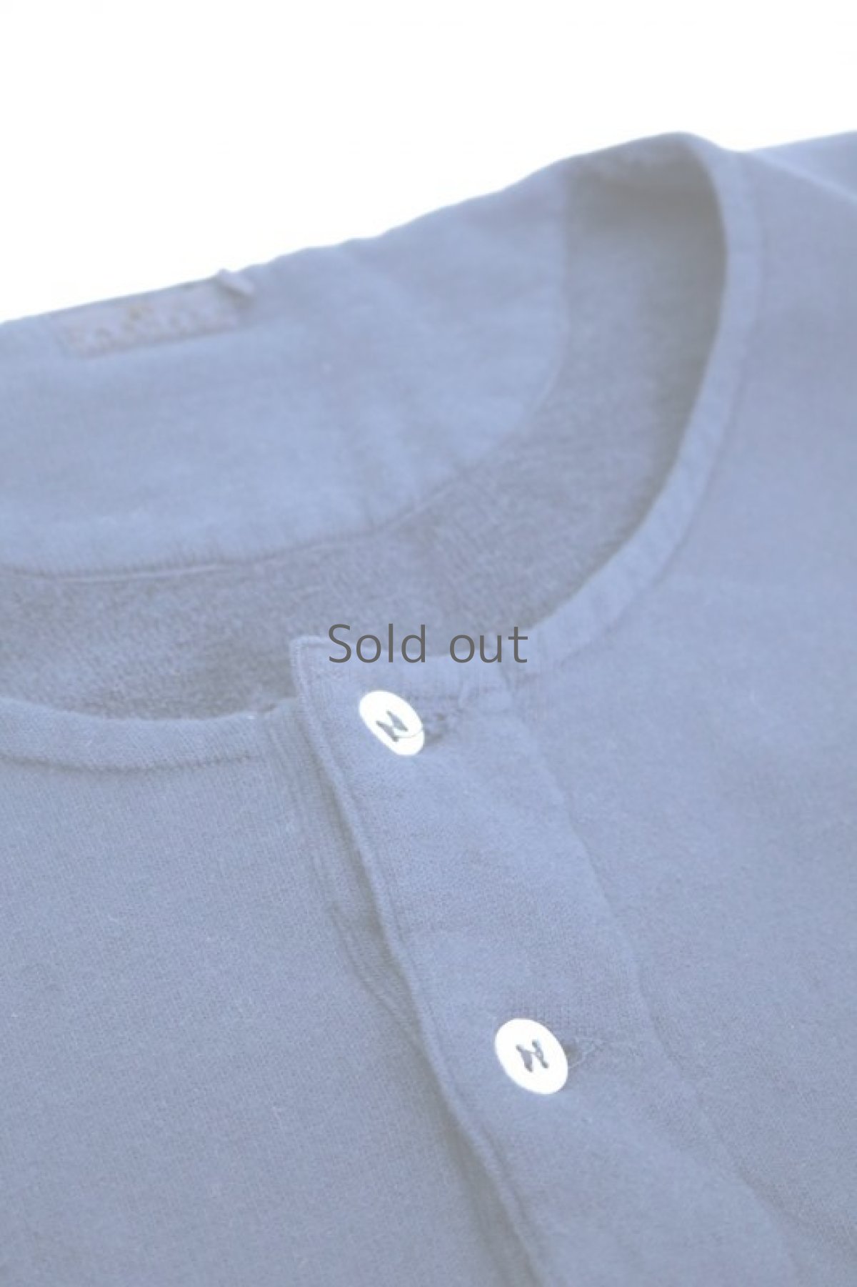 画像3: 【スイス】ビンテージ　ミリタリー スウェットシャツ（後染め/紺色） (3)