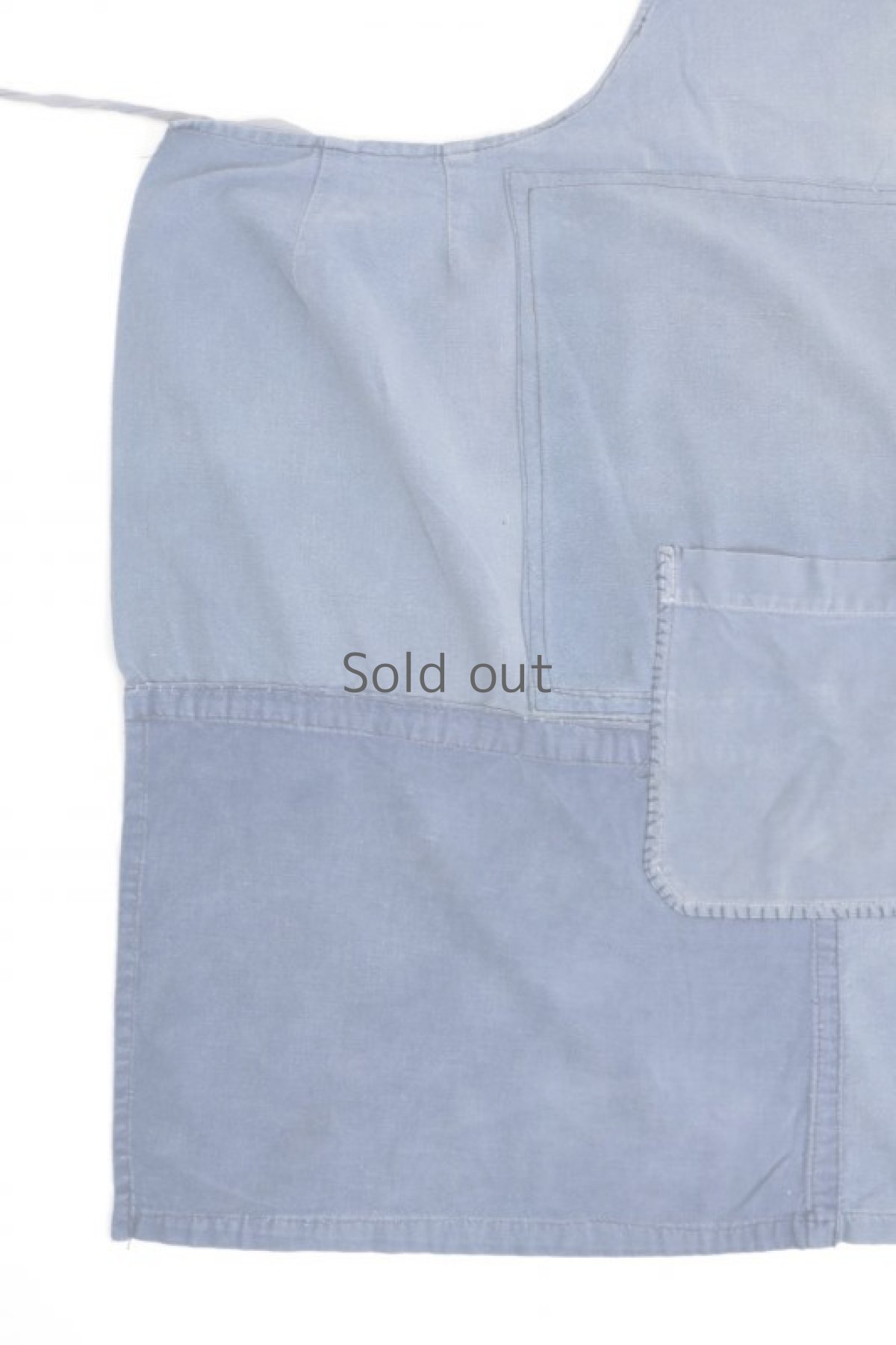 画像3: 【MITSUGU SASAKI】ビンテージリメイク　パッチワーク　コットンエプロン(小さめ) (3)