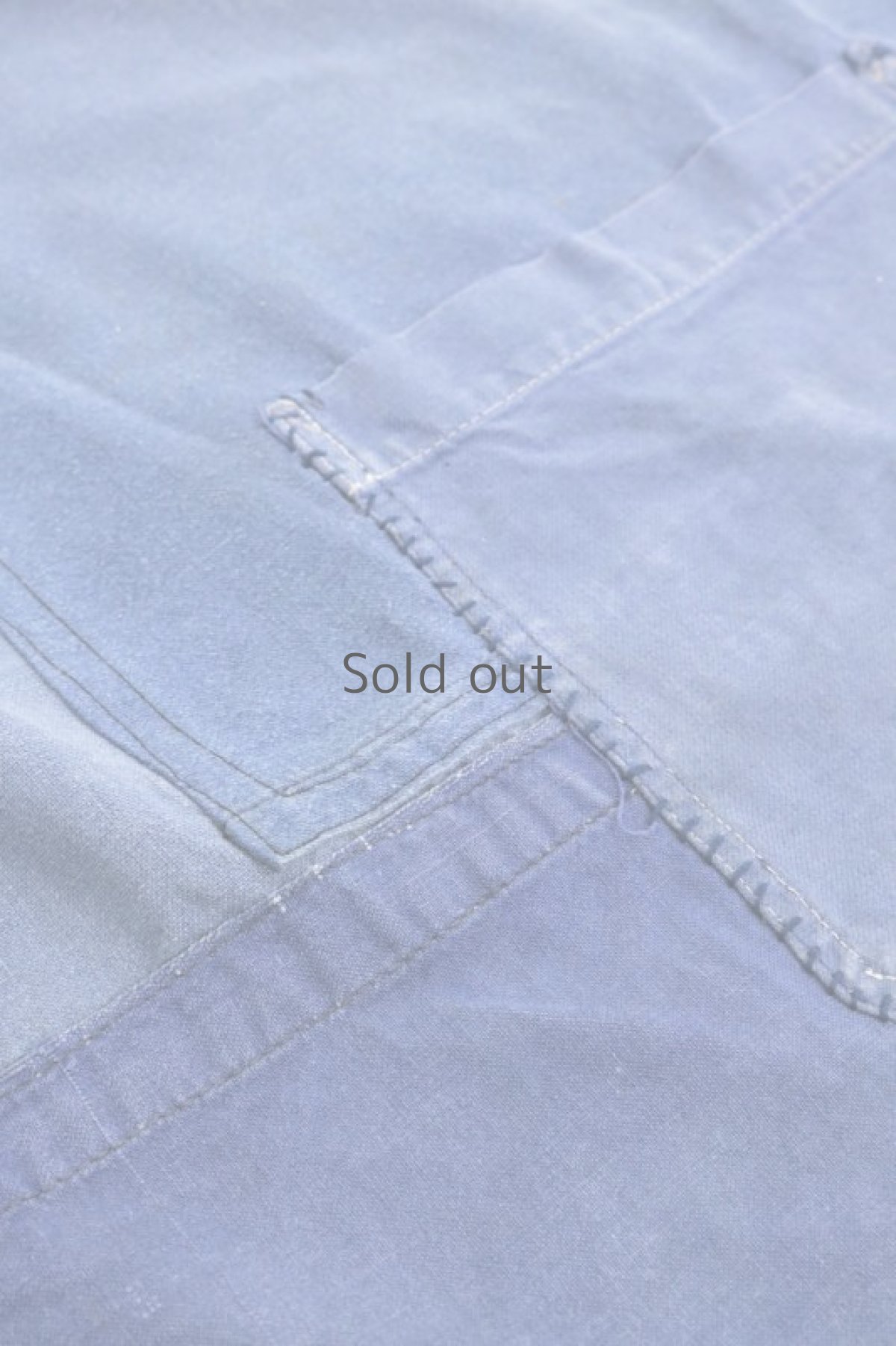 画像4: 【MITSUGU SASAKI】ビンテージリメイク　パッチワーク　コットンエプロン(小さめ) (4)