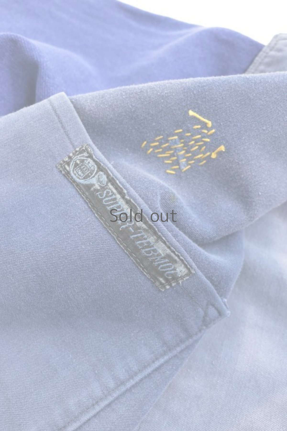 画像10: 【MITSUGU SASAKI】ビンテージリメイク　パッチワーク　モールスキン ワークジャケット（SUPER-TEBMOC） (10)