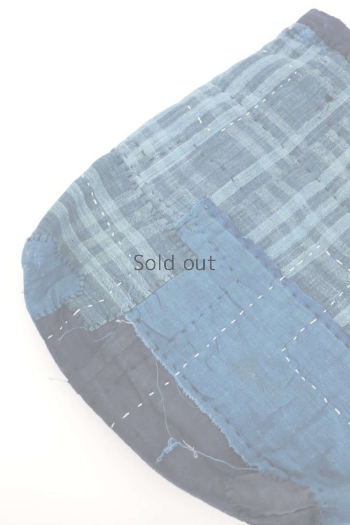 画像4: 【MITSUGU SASAKI】BORO古布　刺し子肩掛けバッグ (4)