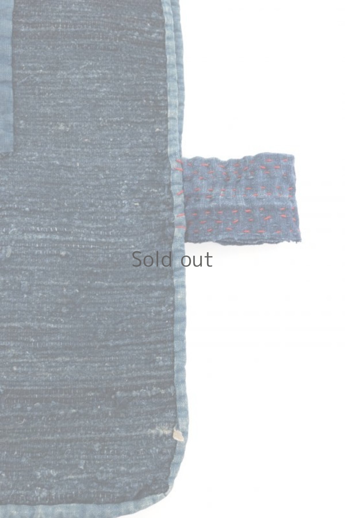 画像3: 【MITSUGU SASAKI】BOROリメイク　藍染裂織　フィッシャーマンズベスト (3)