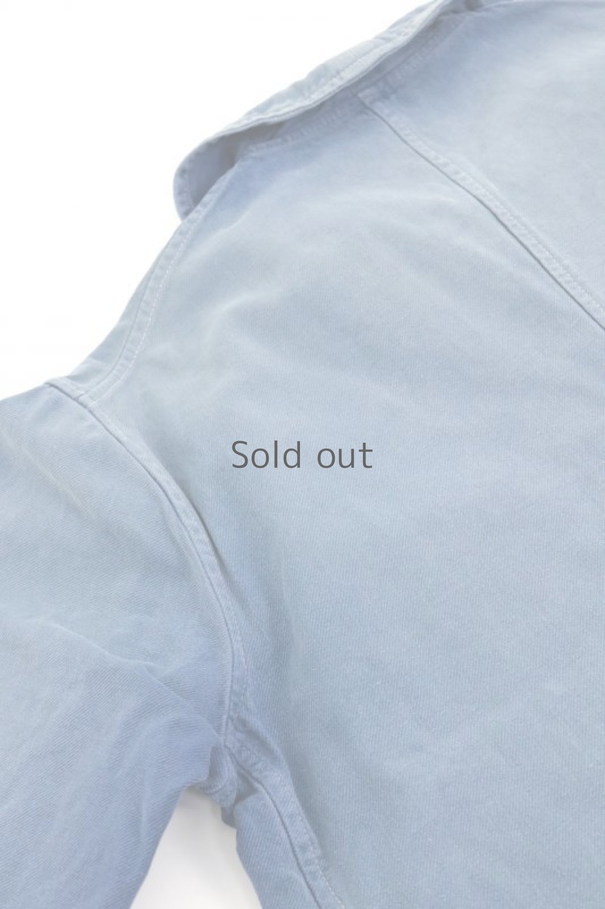 画像6: 【フランス】1960年代　ブルーコットン　ワークジャケット (6)