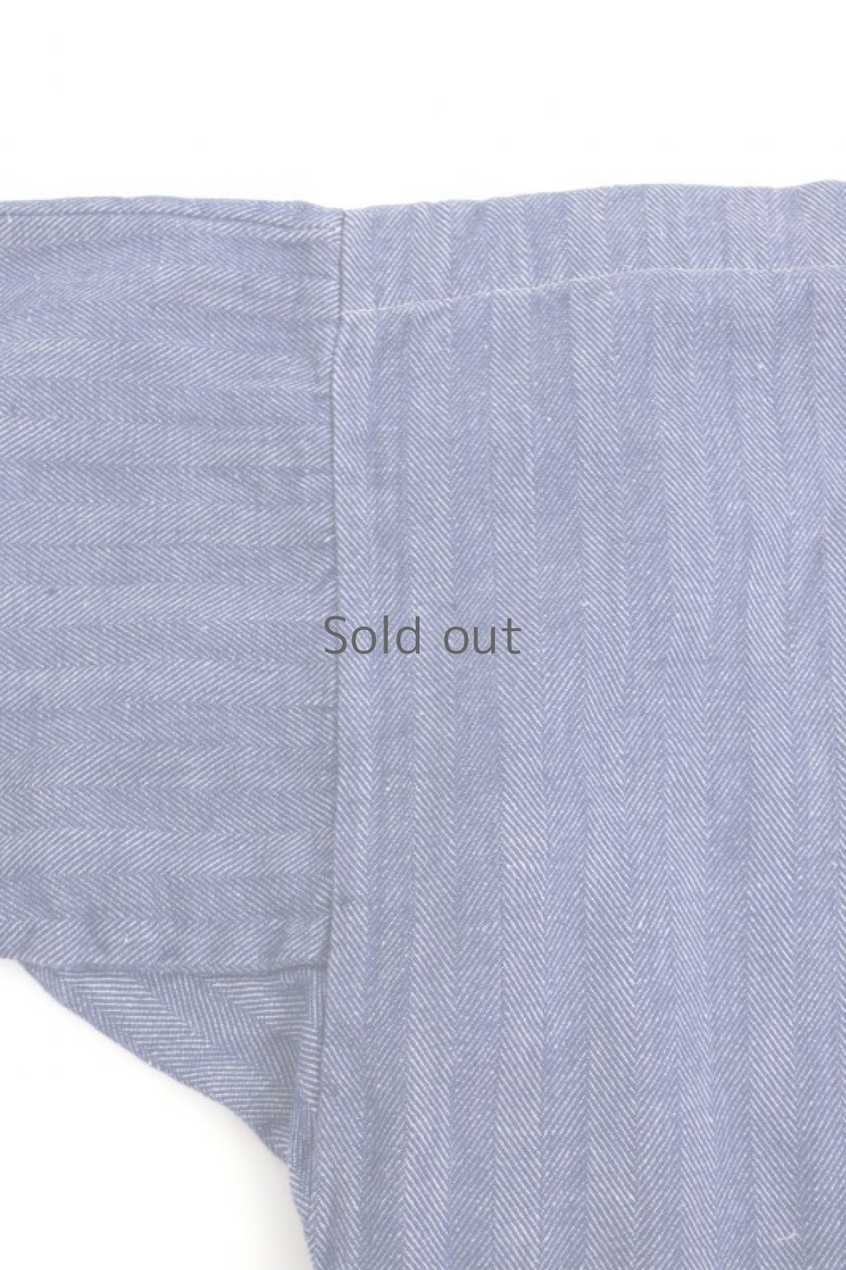 画像3: 【ドイツ】ビンテージ　フィッシャーマンズ　スモックシャツ（裏起毛/ヘリンボーン） (3)