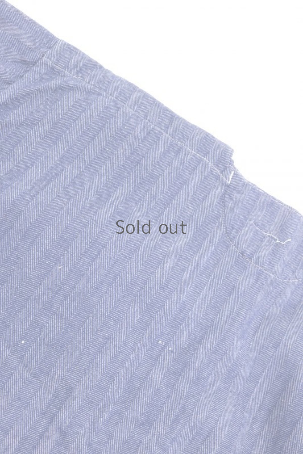 画像6: 【ドイツ】ビンテージ　フィッシャーマンズ　スモックシャツ（裏起毛/ヘリンボーン） (6)