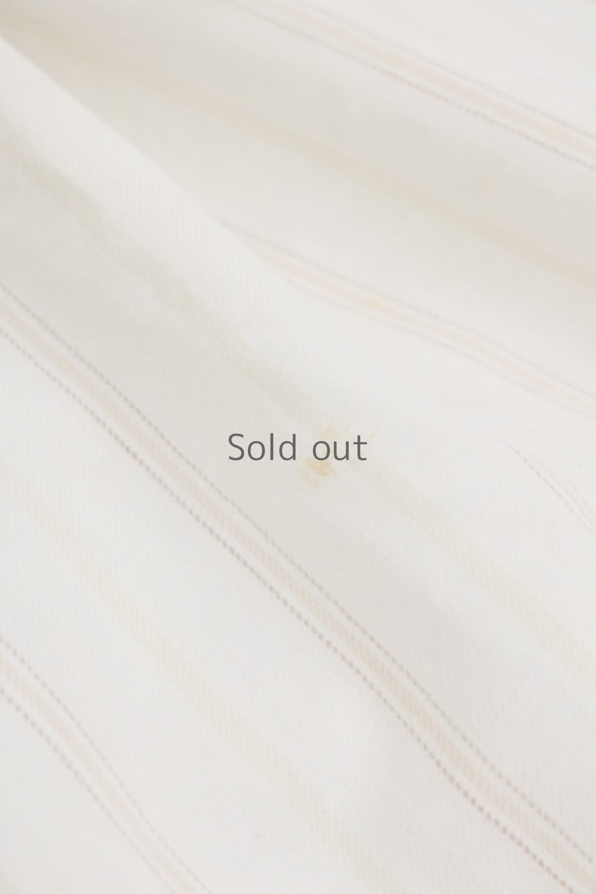 画像7: 【MITSUGU SASAKI】ビンテージリメイク　パッチワーク　スモック ロングシャツ（ストライプ） (7)