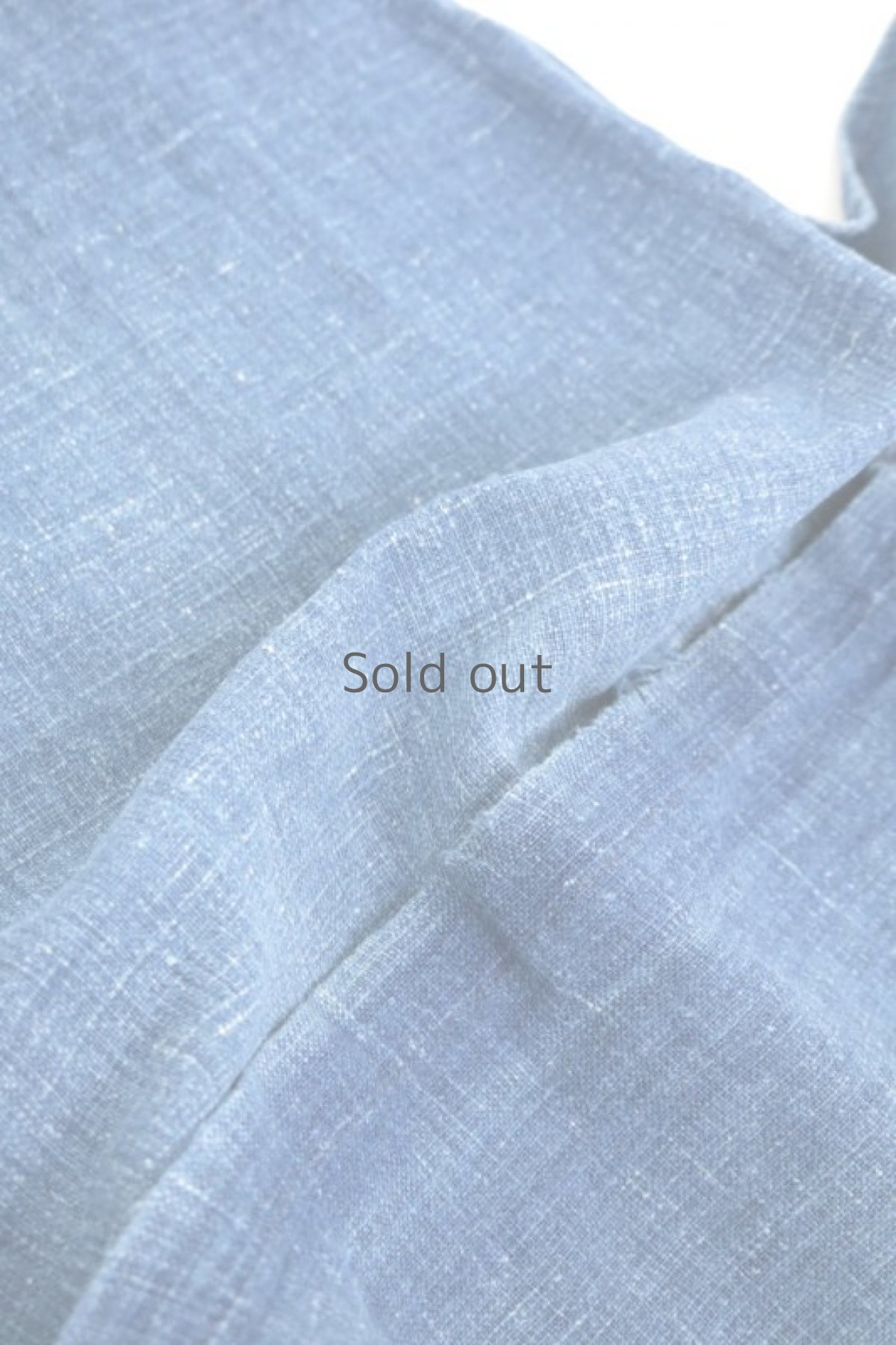 画像7: 【MITSUGU SASAKI】ビンテージリメイク　インディゴ コットン パッチワークエプロン（ファーマーズファブリック） (7)