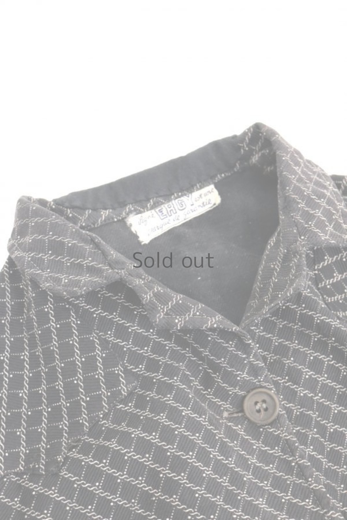 画像2: 【MITSUGU SASAKI】ビンテージリメイク　パッチワーク　ワークドレス（お尻パッチ） (2)