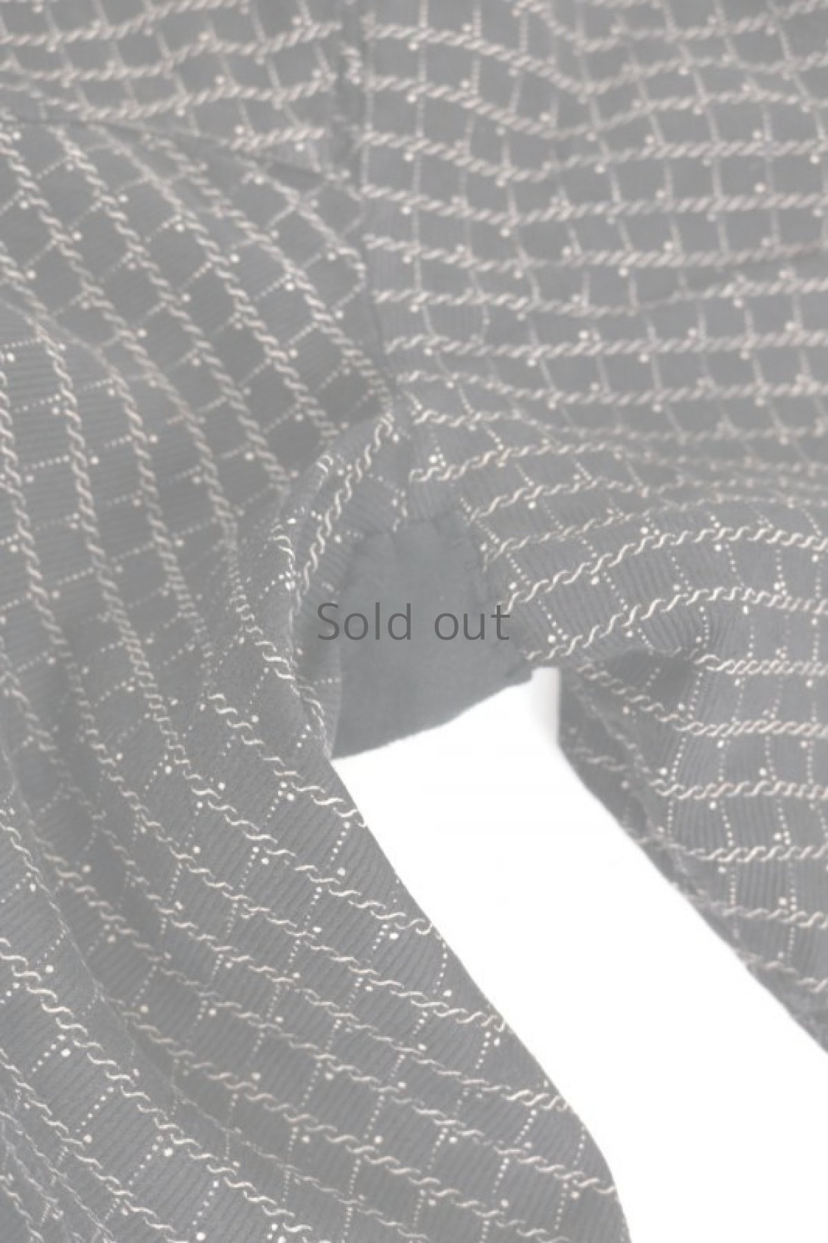 画像6: 【MITSUGU SASAKI】ビンテージリメイク　パッチワーク　ワークドレス（お尻パッチ） (6)