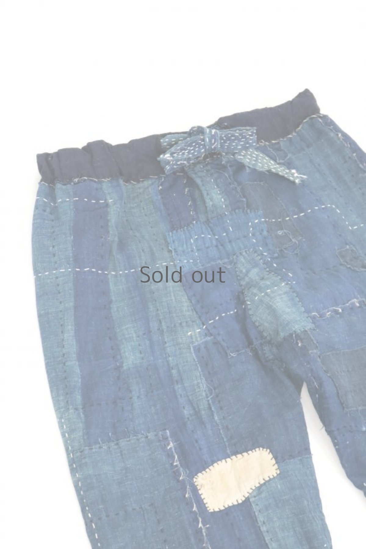 画像3: 【MITSUGU SASAKI】SUPER BORO BORO 野良着PANTS(製作年月2020年3月) (3)