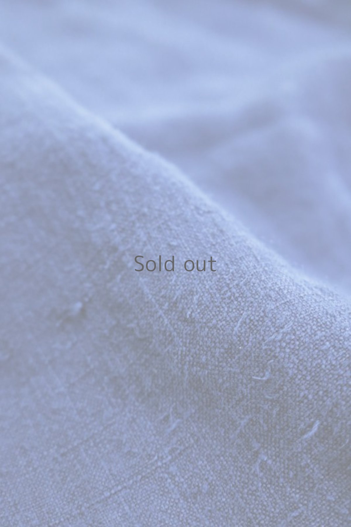 画像12: 【MITSUGU SASAKI】アンティークリネン×染め×古布　パッチワークボロスモックシャツ （紺染め） (12)