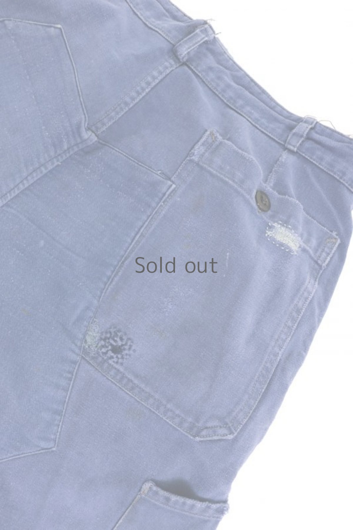 画像11: 【MITSUGU SASAKI】ビンテージ×リメイク　クレイジーパッチワーク　ワークパンツ (11)