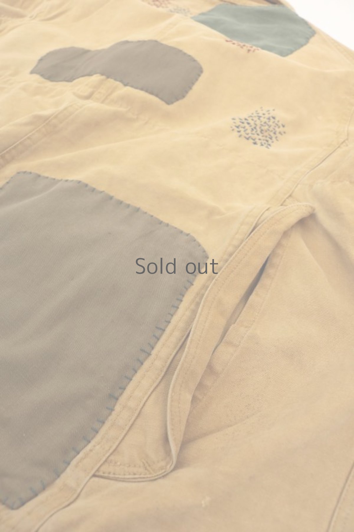 画像10: 【MITSUGU SASAKI】ビンテージリメイク　パッチワーク　アメリカンハンティングジャケット  (10)