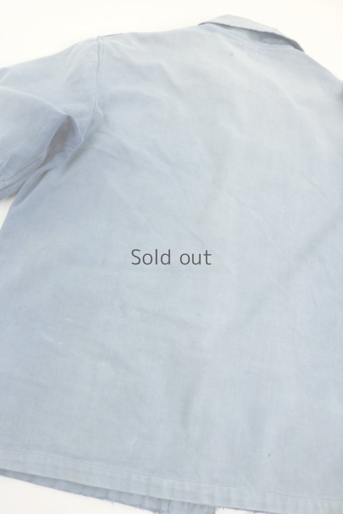 画像10: 【MITSUGU SASAKI】ビンテージリメイク　パッチワーク　ワークジャケット（ミリタリー ファブリック） (10)