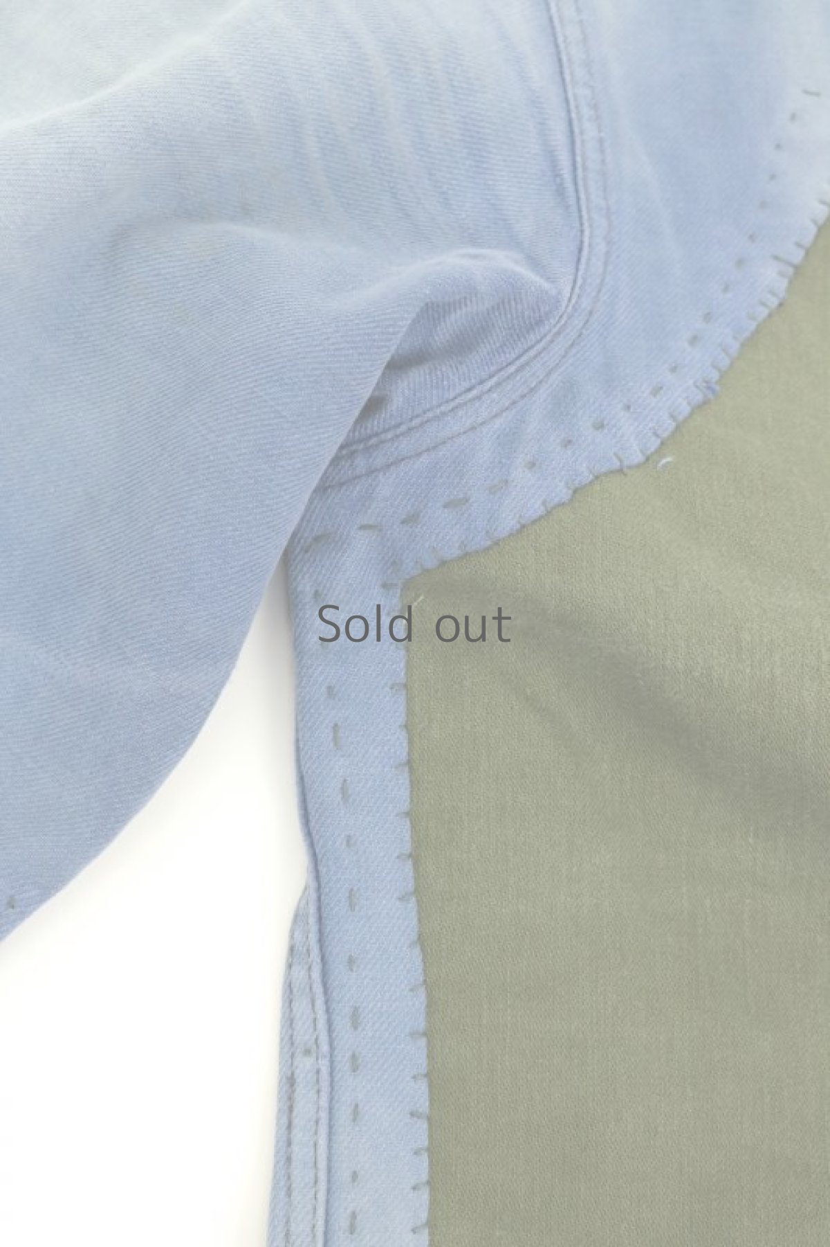 画像5: 【MITSUGU SASAKI】ビンテージリメイク　パッチワーク　ワークジャケット（ミリタリー ファブリック） (5)