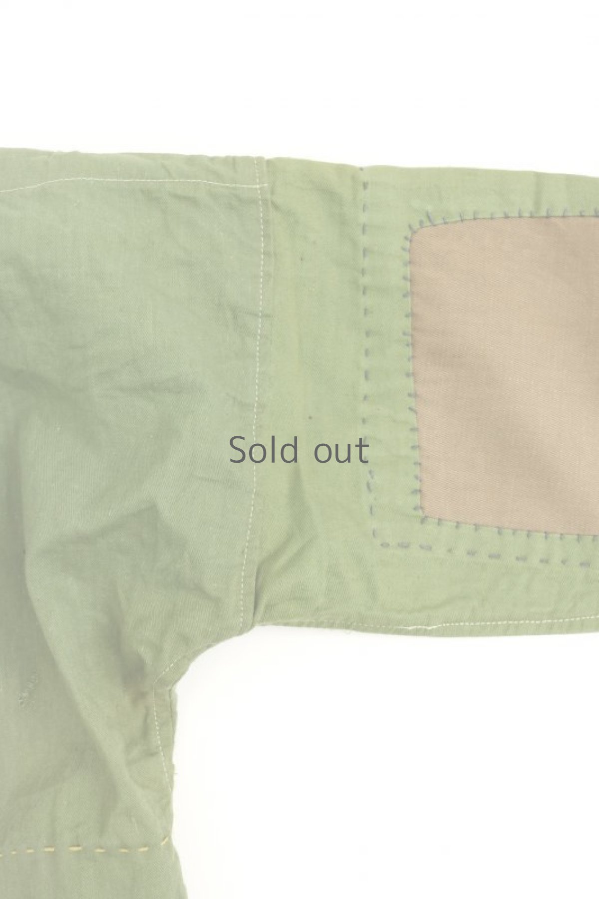 画像11: 【MITSUGU SASAKI】ビンテージリメイク　ジャパンビンテージ 　シャツジャケット(グリーン) (11)