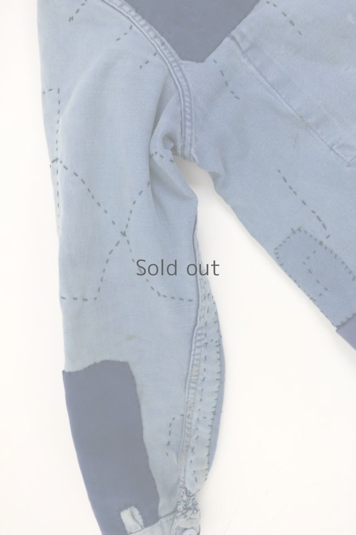 画像7: 【MITSUGU SASAKI】ビンテージリメイク　クレイジーパッチワーク　ワークジャケット (7)