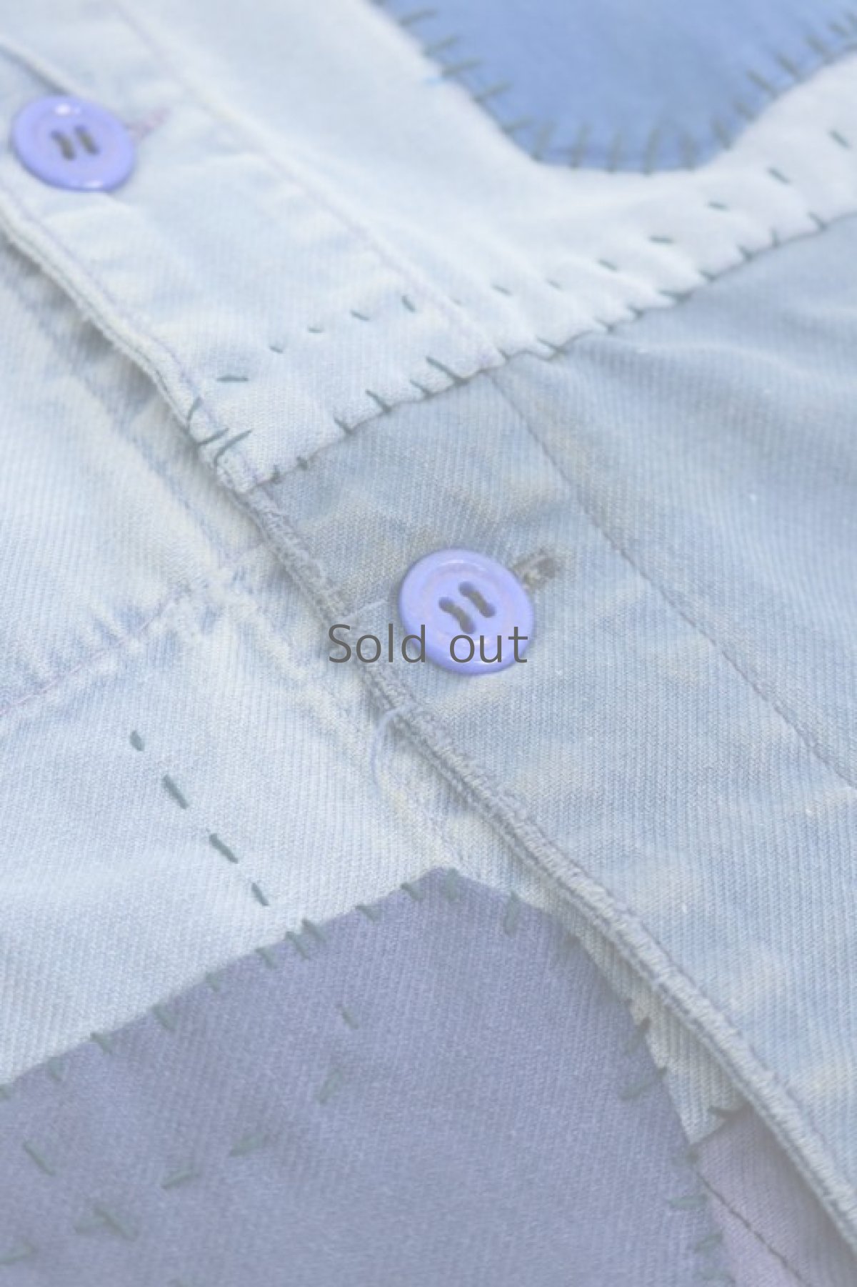 画像3: 【MITSUGU SASAKI】ビンテージリメイク　クレイジーパッチワーク　ワークジャケット (3)