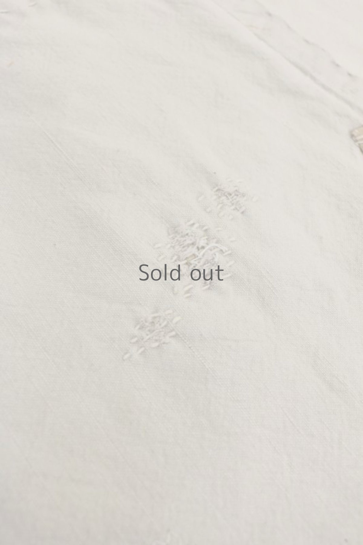 画像11: 【MITSUGU SASAKI】ビンテージリメイク　リネンエプロン　ショルダーバッグ（ブッチャーエプロン） (11)