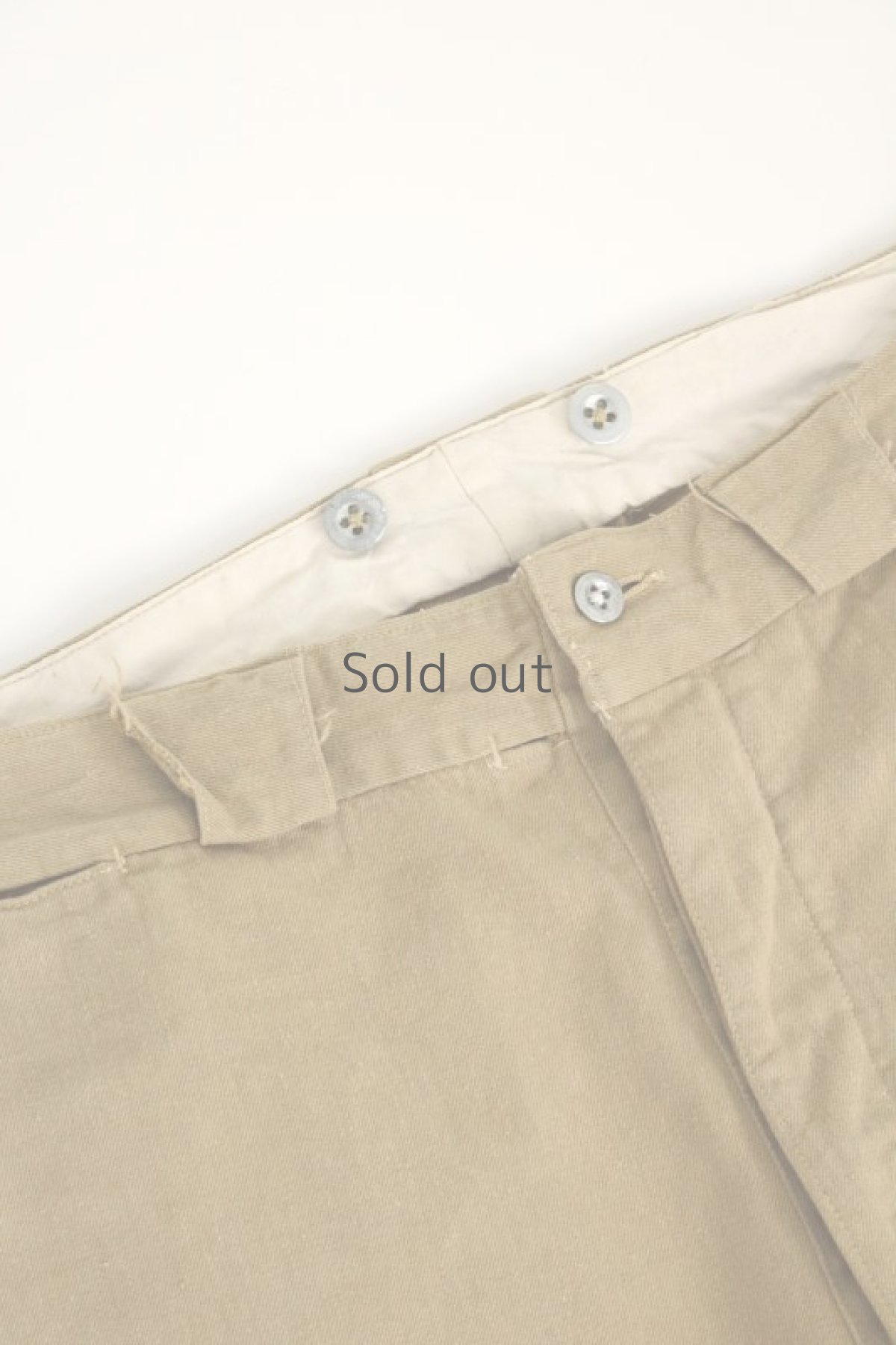 画像2: 【MITSUGU SASAKI】ビンテージリメイク×古布　刺し子ジョッパーズショーツ（藍染古布） (2)