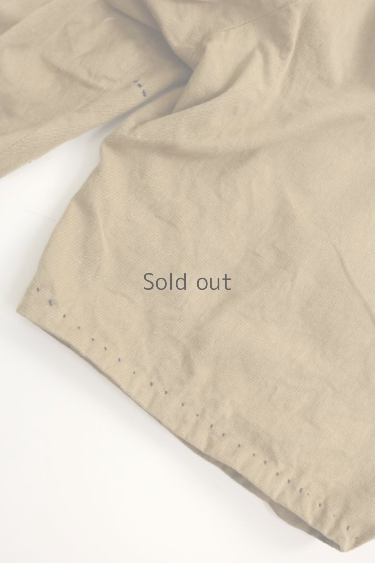 画像11: 【MITSUGU SASAKI】ビンテージリメイク×古布　刺し子ジョッパーズショーツ（藍染古布） (11)