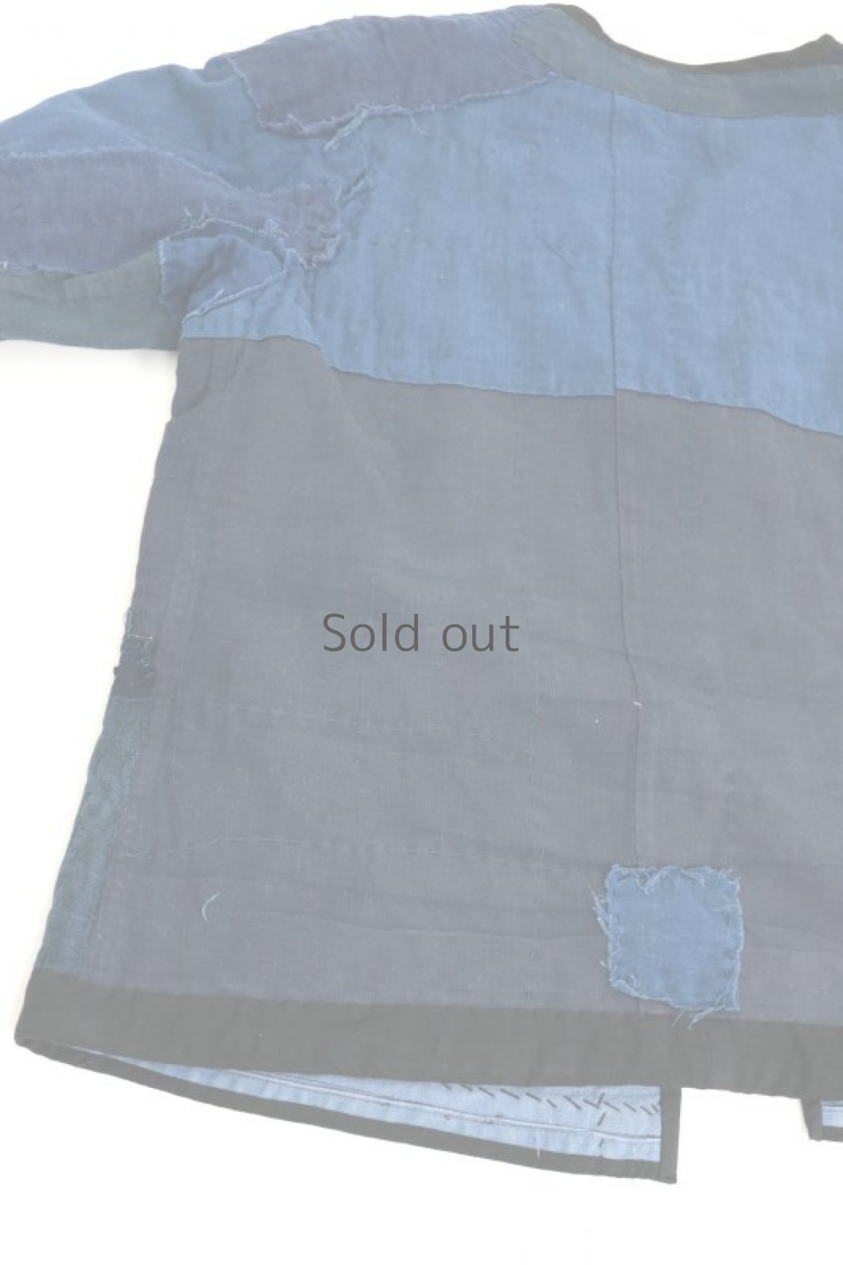 画像12: 【MITSUGU SASAKI】BORO BORO 藍染古布　半てん野良着ジャケット（プロトタイプ/試作品） (12)