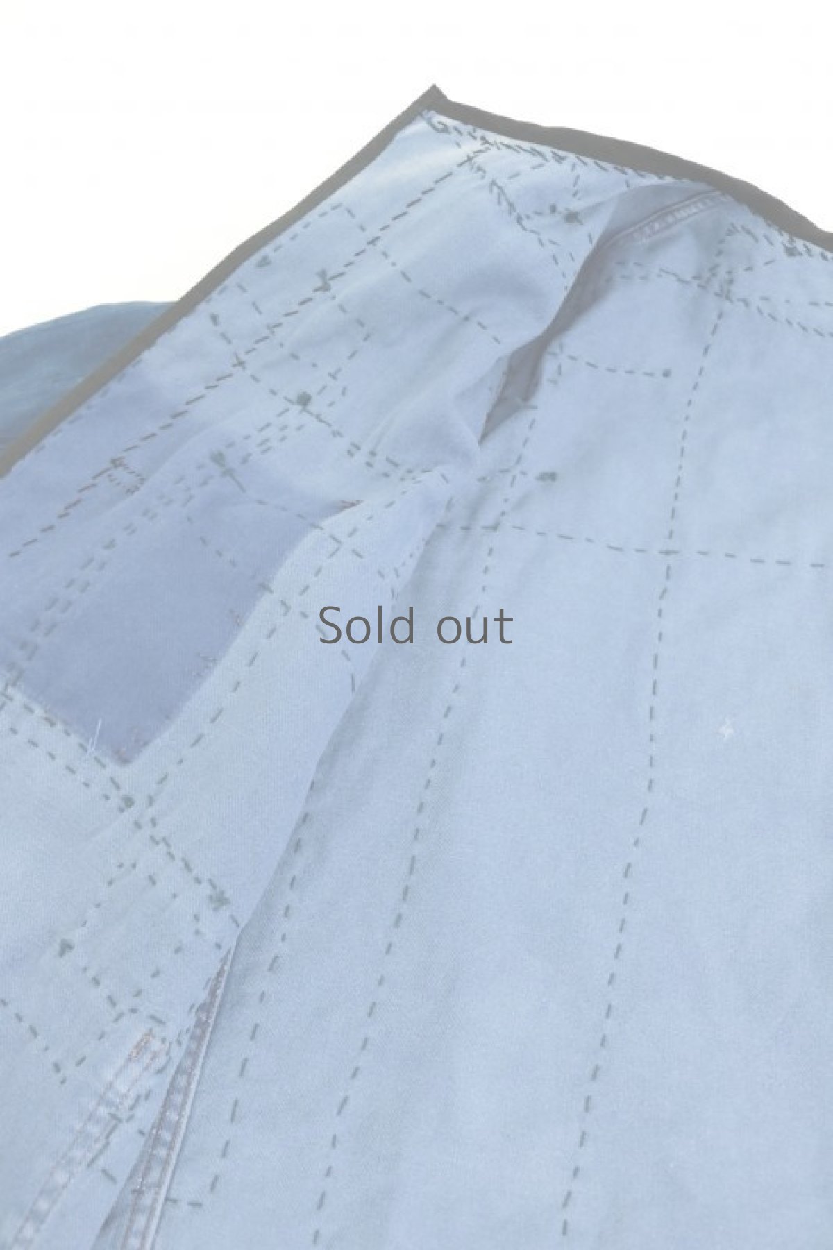 画像15: 【MITSUGU SASAKI】BORO BORO 藍染古布　半てん野良着ジャケット（プロトタイプ/試作品） (15)