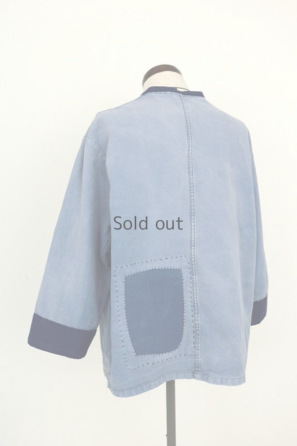 画像15: 【MITSUGU SASAKI】ビンテージリメイク　KIMONO ワークジャケット(プロトタイプ２) (15)