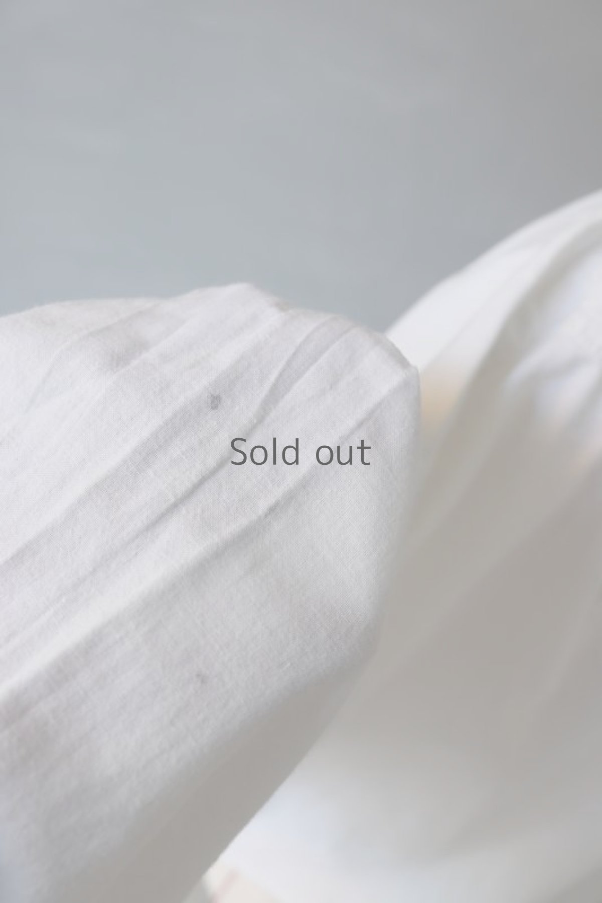 画像11: 【ササキチホ】ビンテージリメイク　生成り刺し子　ホワイトスモック  (11)