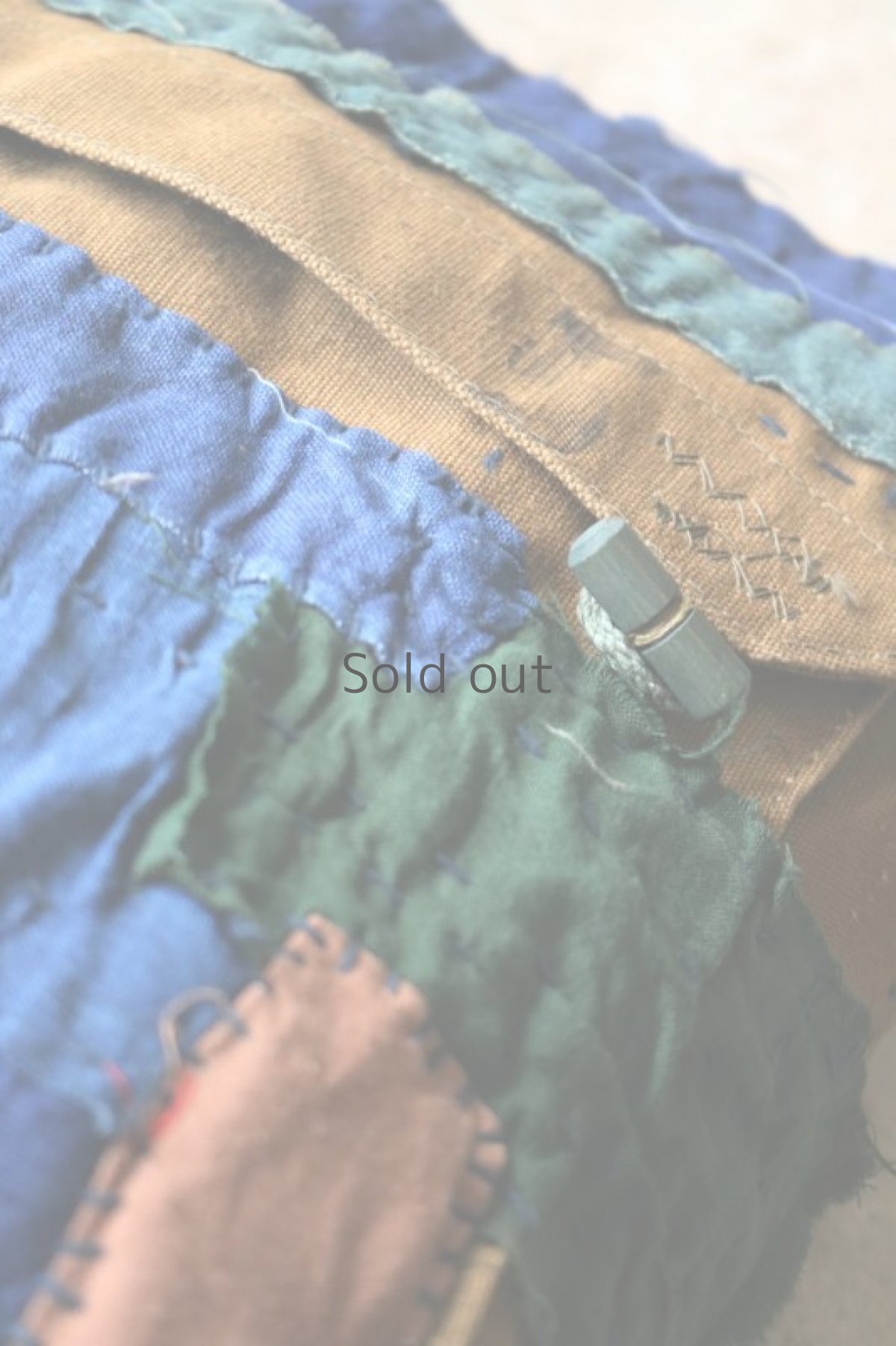 画像5: 【MITSUGU SASAKI】ビンテージリメイク×古布　チェコ軍のショルダーバッグ (5)