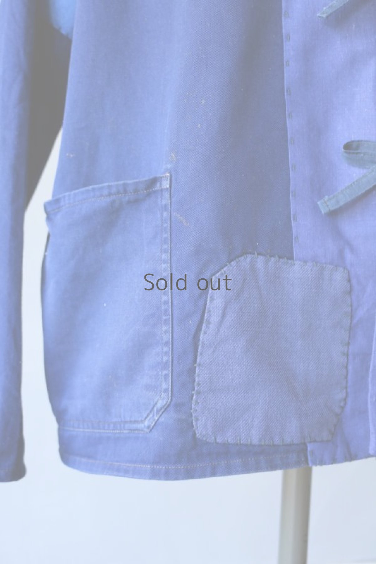 画像10: 【MITSUGU SASAKI】ビンテージリメイク　アジアンワークジャケット (10)