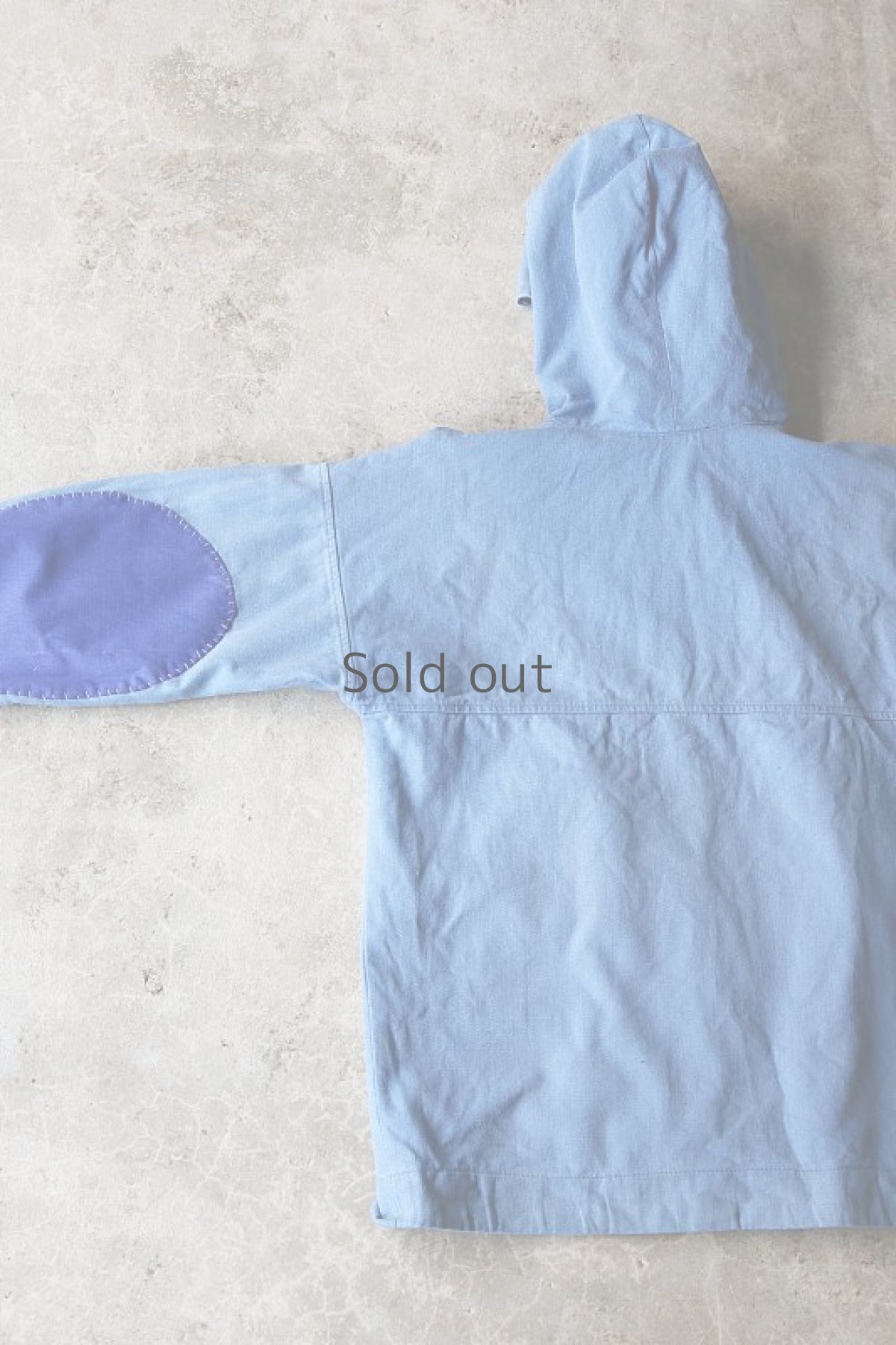 画像9: 【MITSUGU SASAKI】ビンテージリメイク　パッチワーク　フードジャケット（女性用） (9)