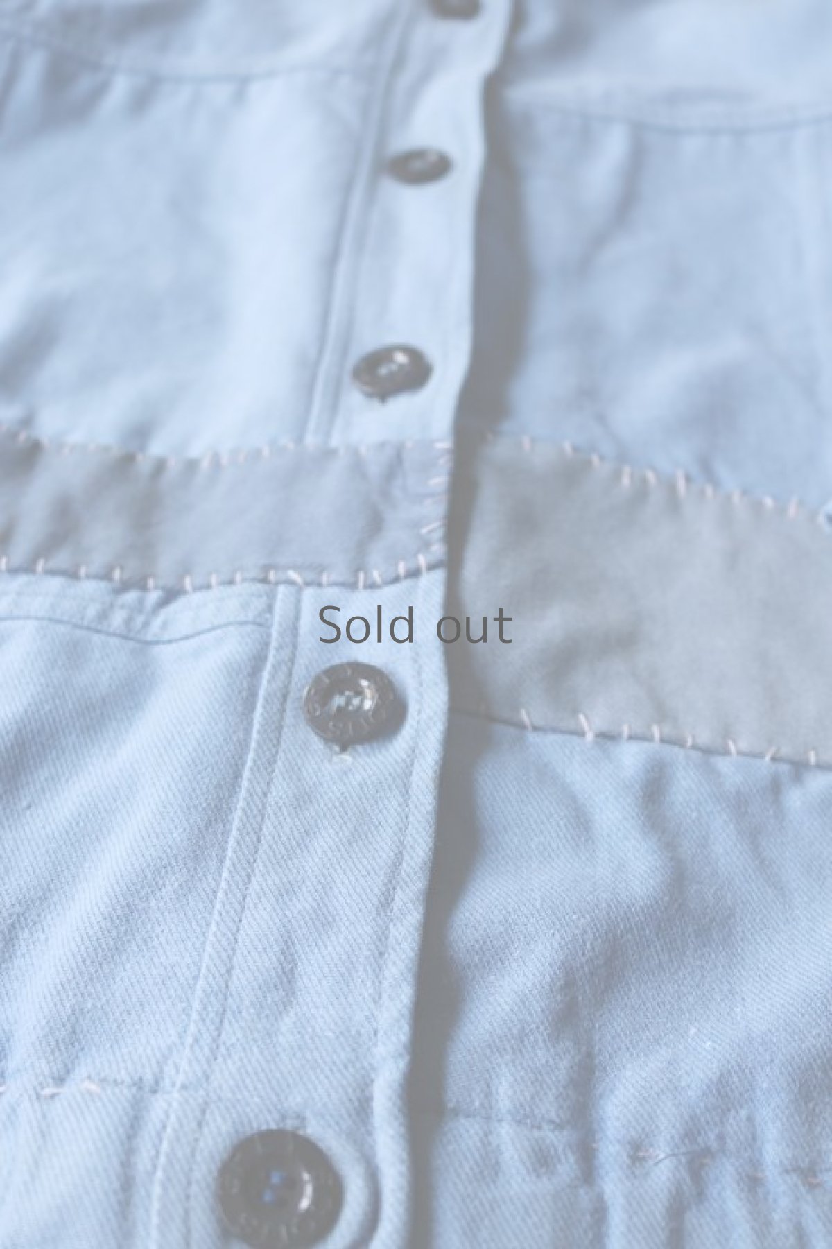 画像3: 【MITSUGU SASAKI】ビンテージリメイク　パッチワーク　フードジャケット（女性用） (3)