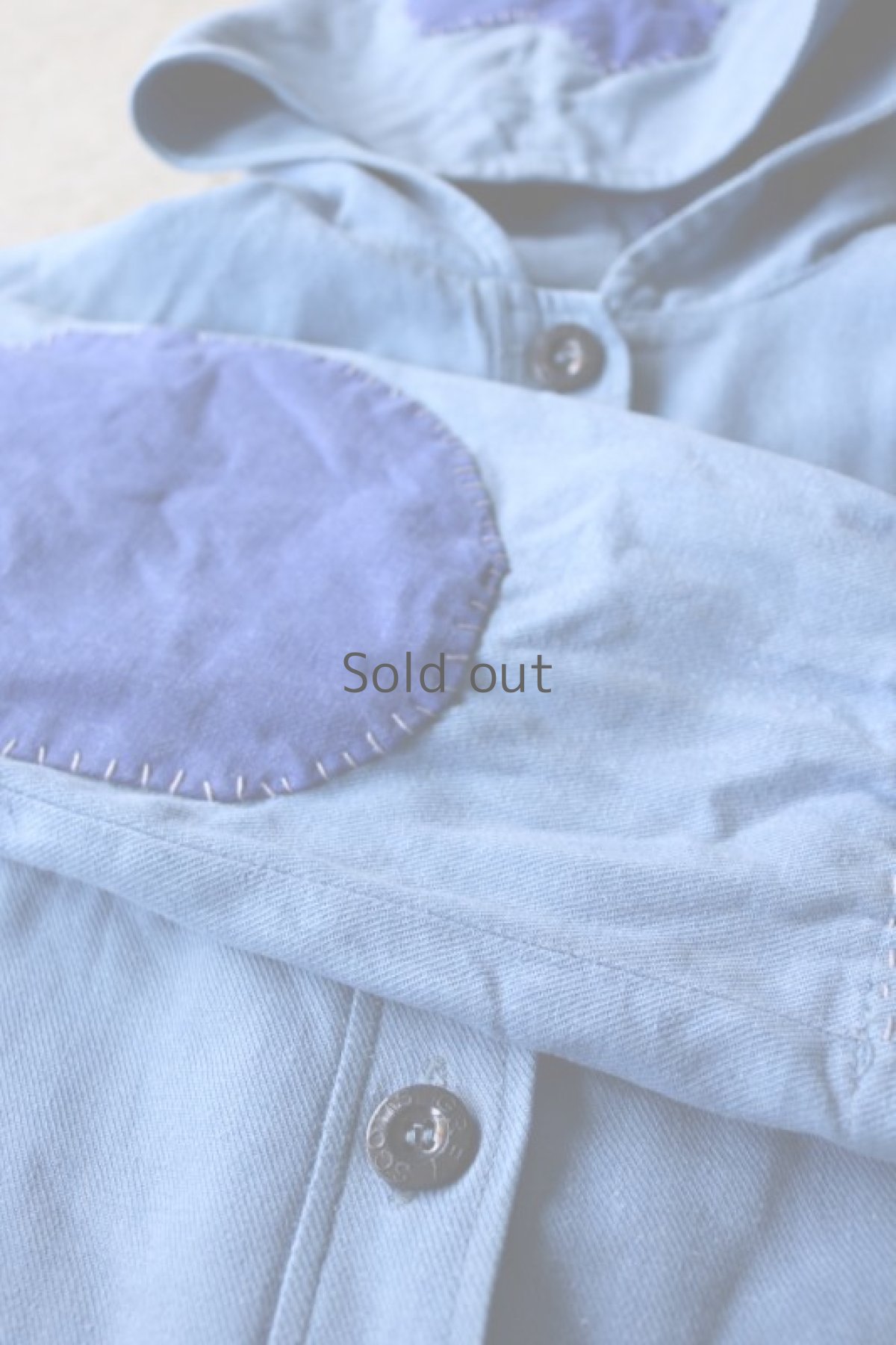 画像5: 【MITSUGU SASAKI】ビンテージリメイク　パッチワーク　フードジャケット（女性用） (5)