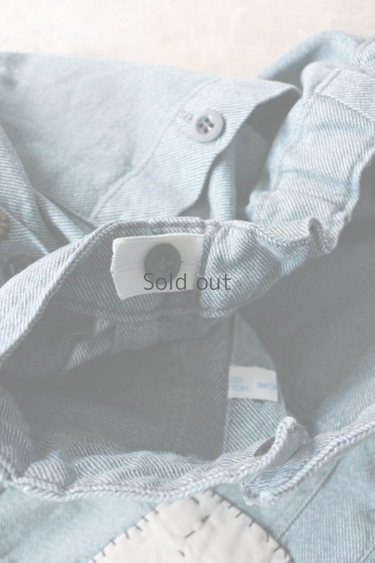 画像5: 【MITSUGU SASAKI】ビンテージ×リメイク　スイス軍のパッチワーク　ミリタリーパンツ（グレーグリーン） (5)