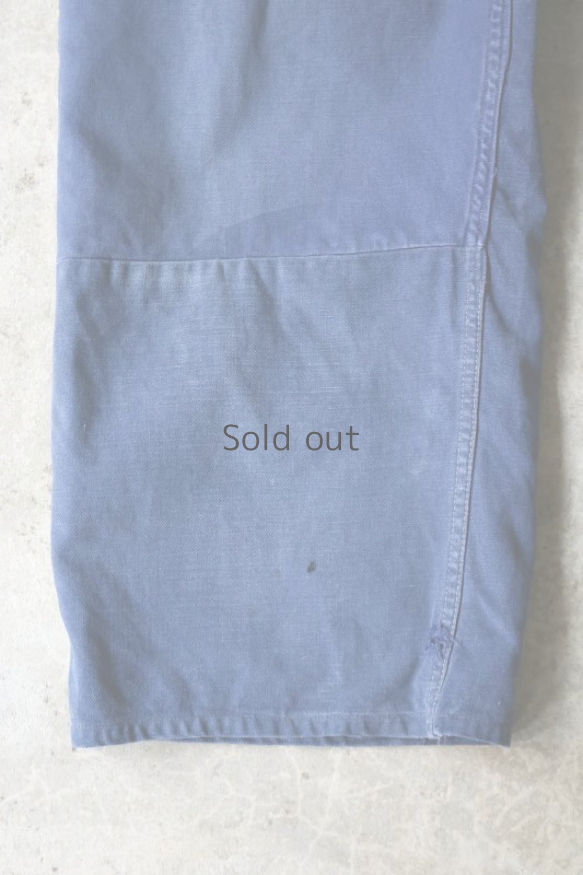 画像4: 【MITSUGU SASAKI】ビンテージ×リメイク　パッチワーク　ワークパンツ(お尻パッチワーク) (4)