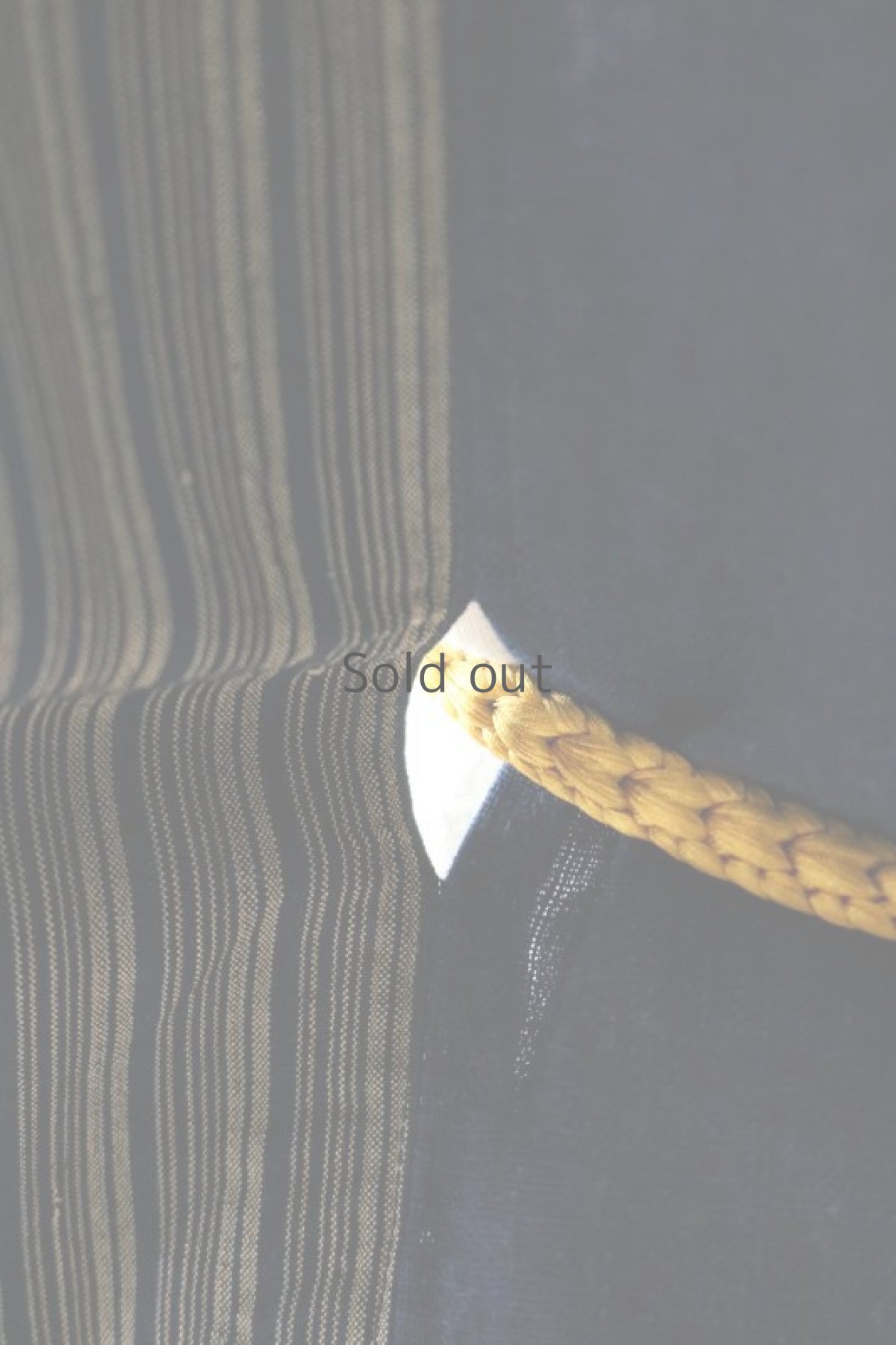 画像11: 【ササキチホ】古布　気まぐれトップス（藍染木綿/縞） (11)