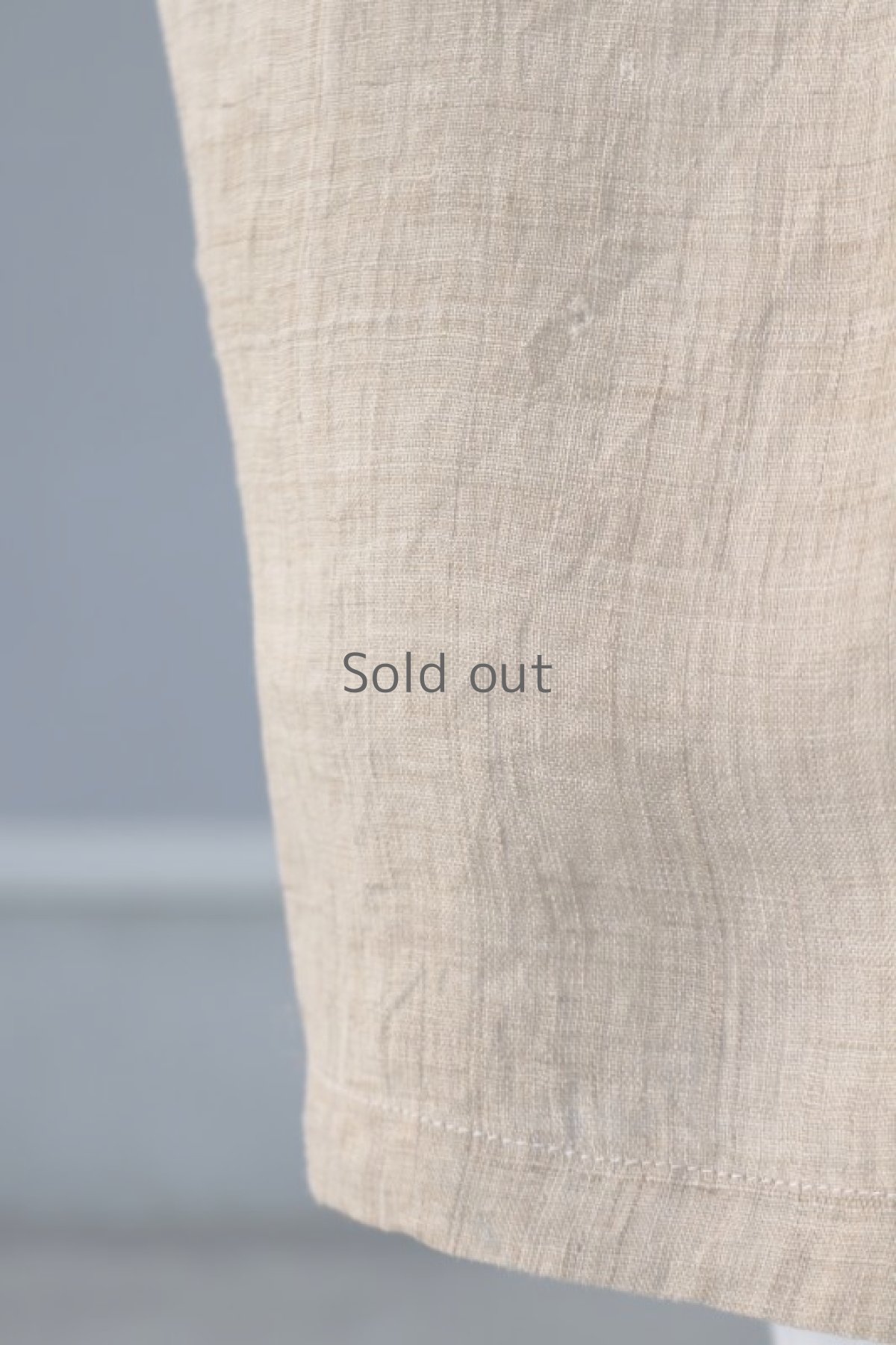 画像13: 【ササキチホ】古布の麻　バレル巻きスカート (13)