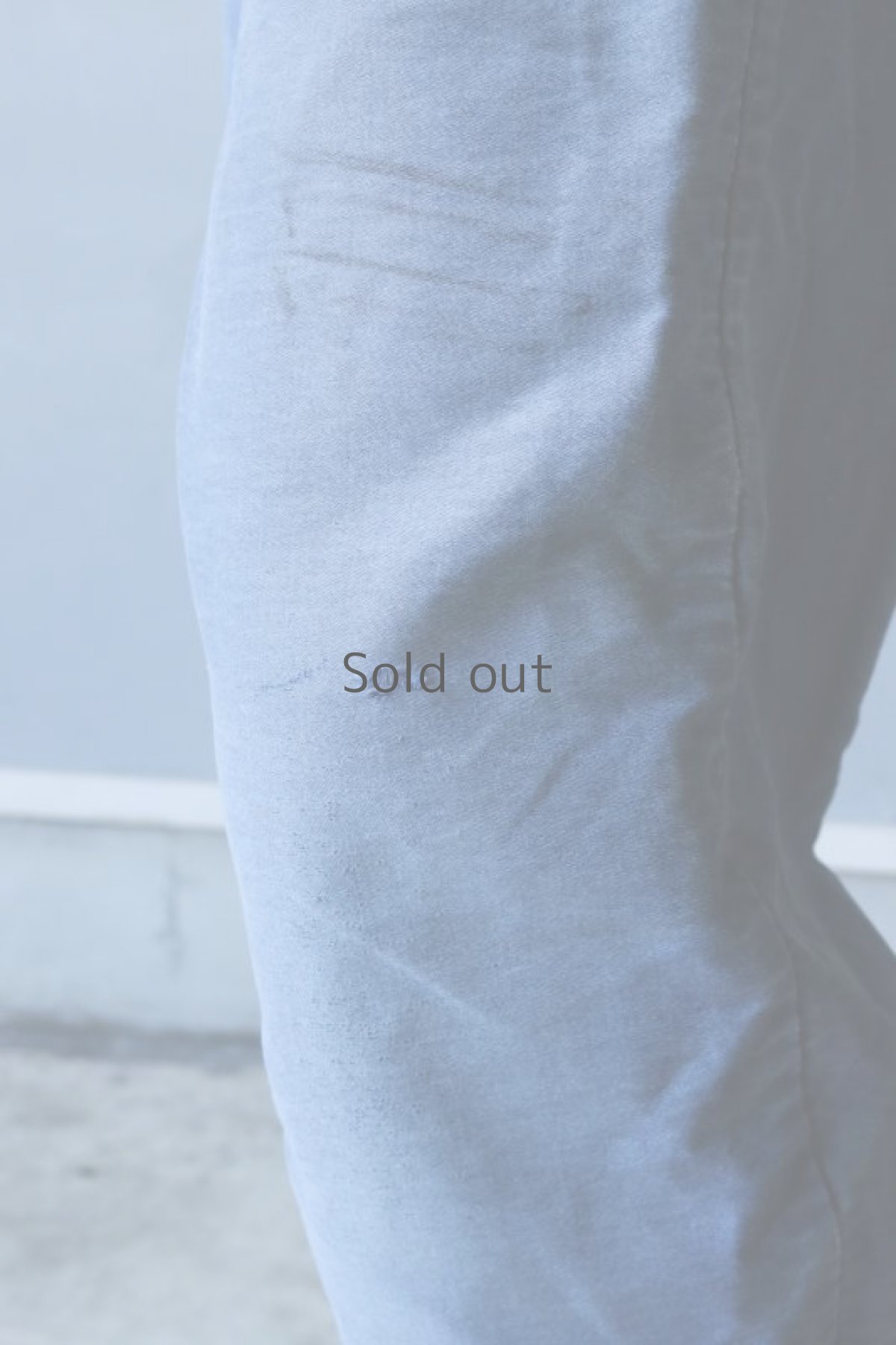 画像12: 【MITSUGU SASAKI】ビンテージ×リメイク　パッチワーク　モールスキンワークパンツ(アメーバ) (12)