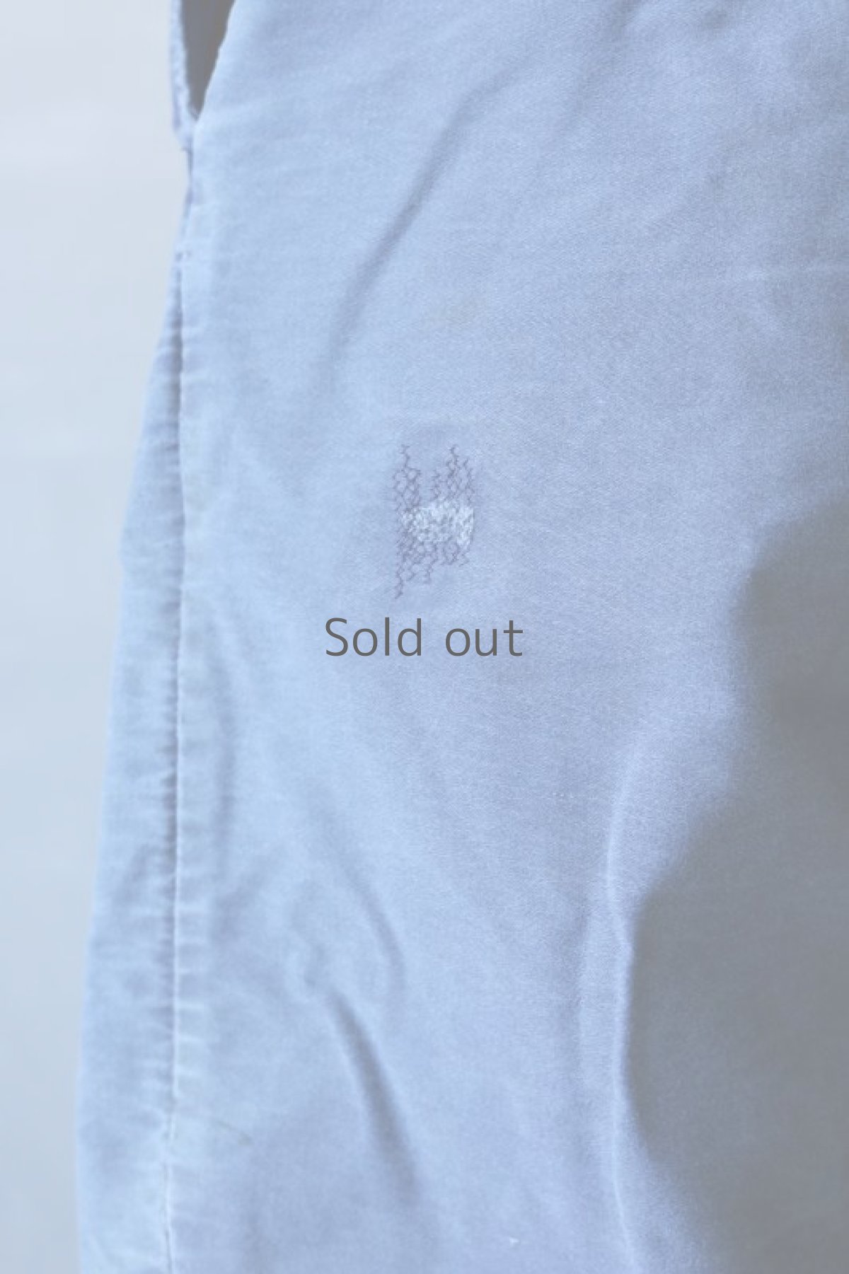 画像14: 【MITSUGU SASAKI】ビンテージ×リメイク　パッチワーク　モールスキンワークパンツ(アメーバ) (14)