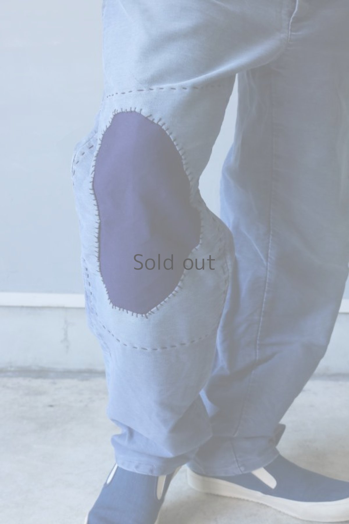 画像11: 【MITSUGU SASAKI】ビンテージ×リメイク　パッチワーク　モールスキンワークパンツ(アメーバ) (11)