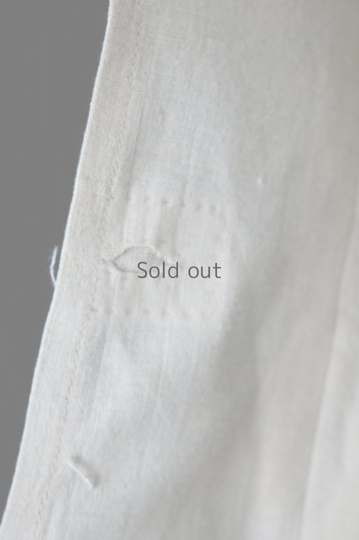 画像11: 【ササキチホ】古布　ピエロ袖ブラウス(生成り) (11)