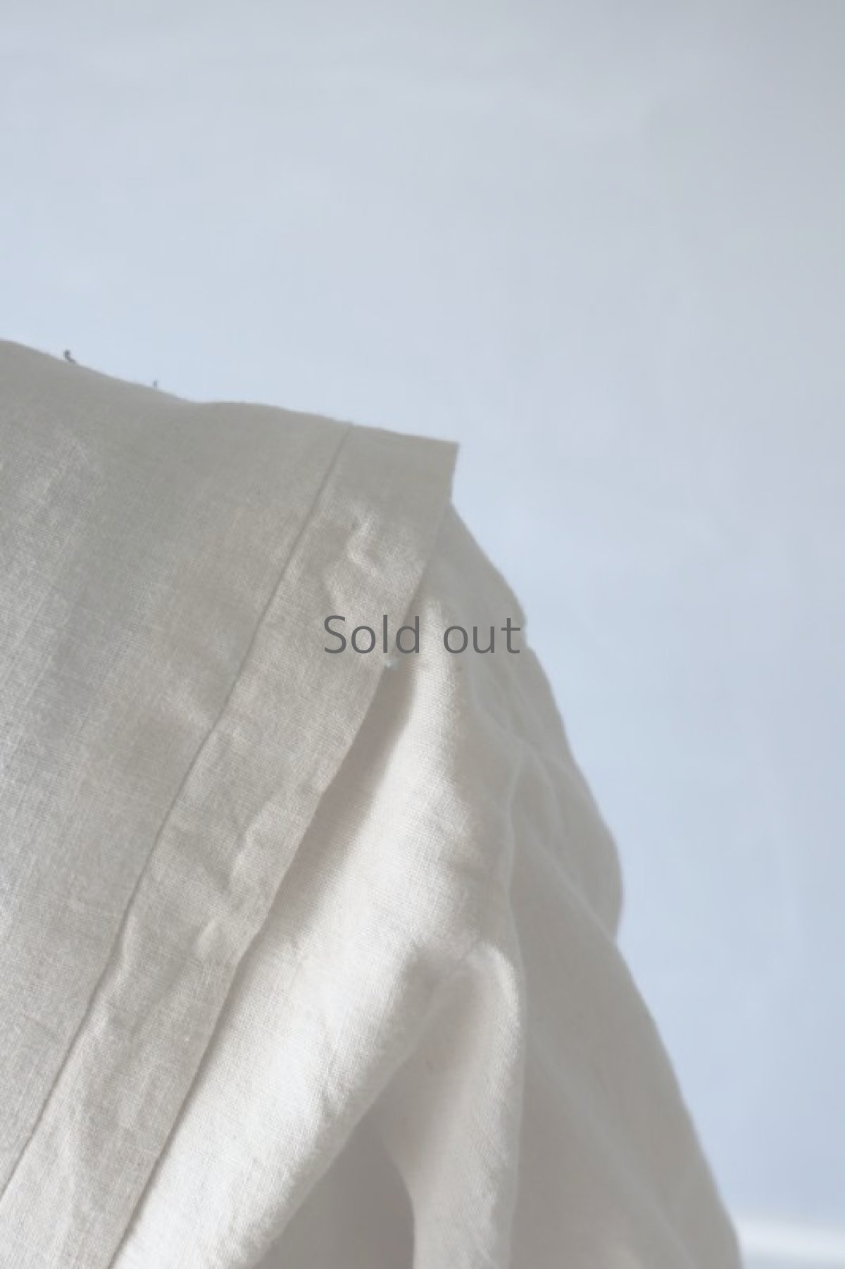 画像13: 【ササキチホ】古布　ピエロ袖ブラウス(生成り) (13)