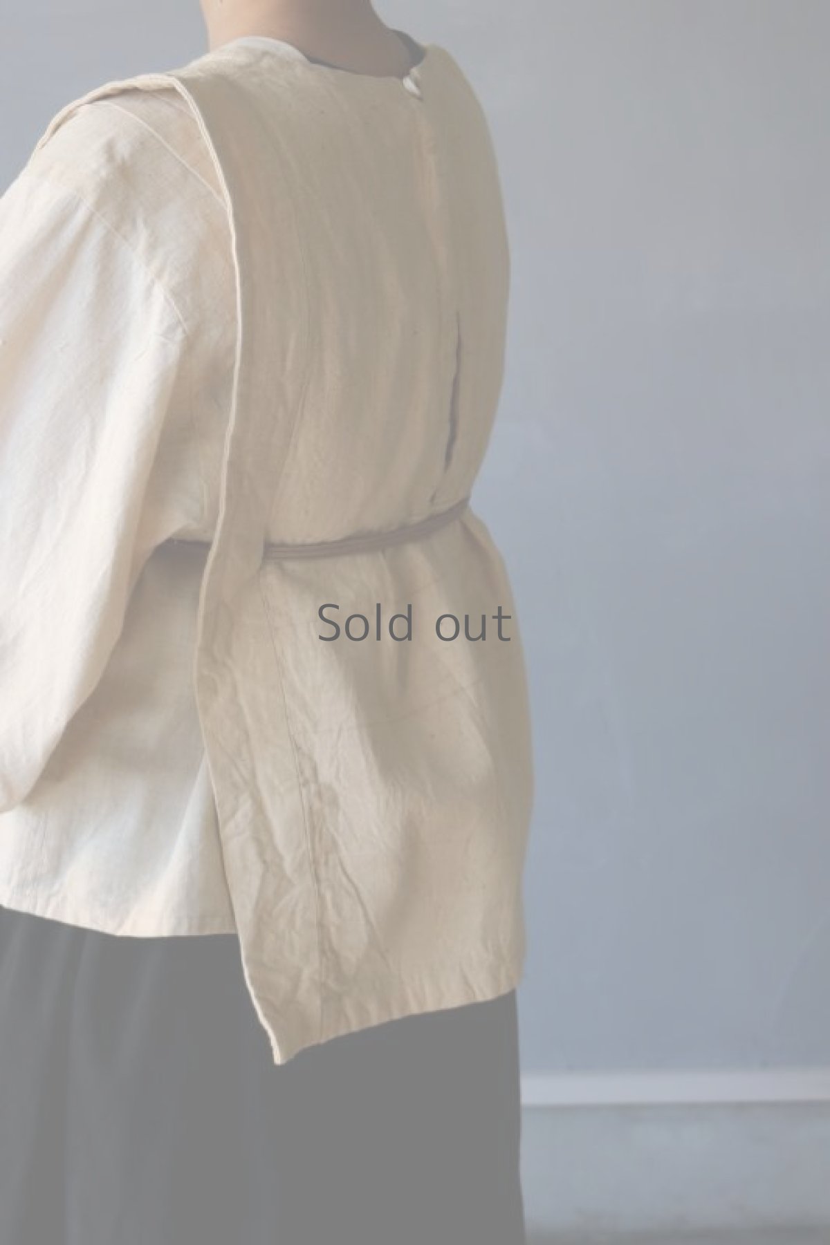 画像9: 【ササキチホ】日本古布×中国古布　四角衣 (9)