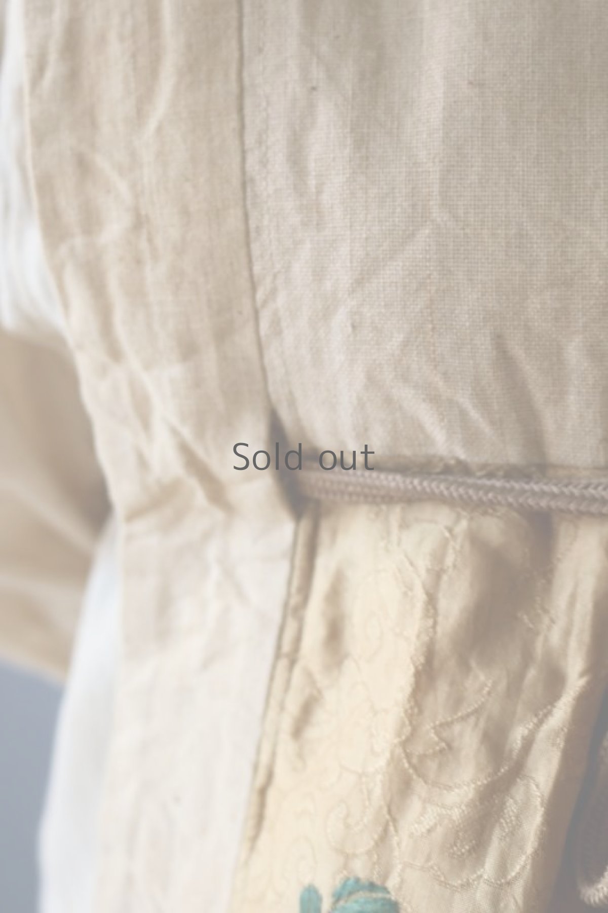 画像13: 【ササキチホ】日本古布×中国古布　四角衣 (13)