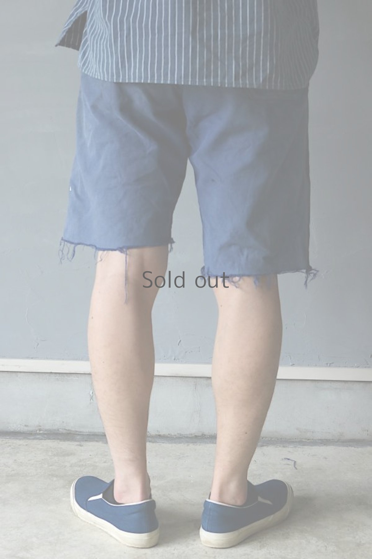 画像12: 【MITSUGU SASAKI】ビンテージ×リメイク　パッチワーク　カットオフ　ワークショーツ (12)