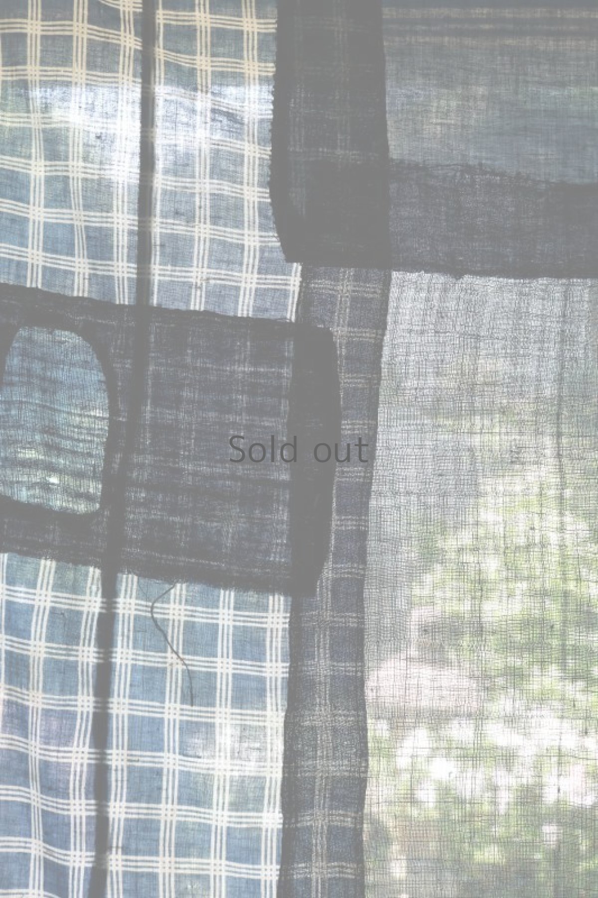 画像15: 【MITSUGU SASAKI】日本古布　パッチワーク壁掛け (15)