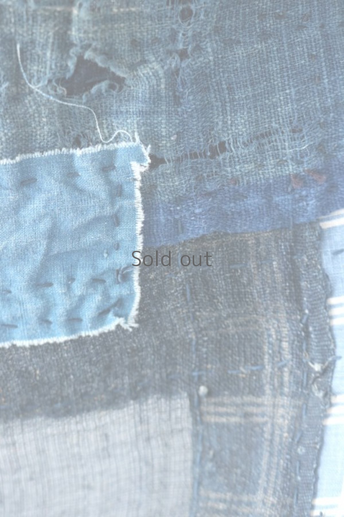 画像4: 【MITSUGU SASAKI】日本古布　パッチワーク壁掛け (4)