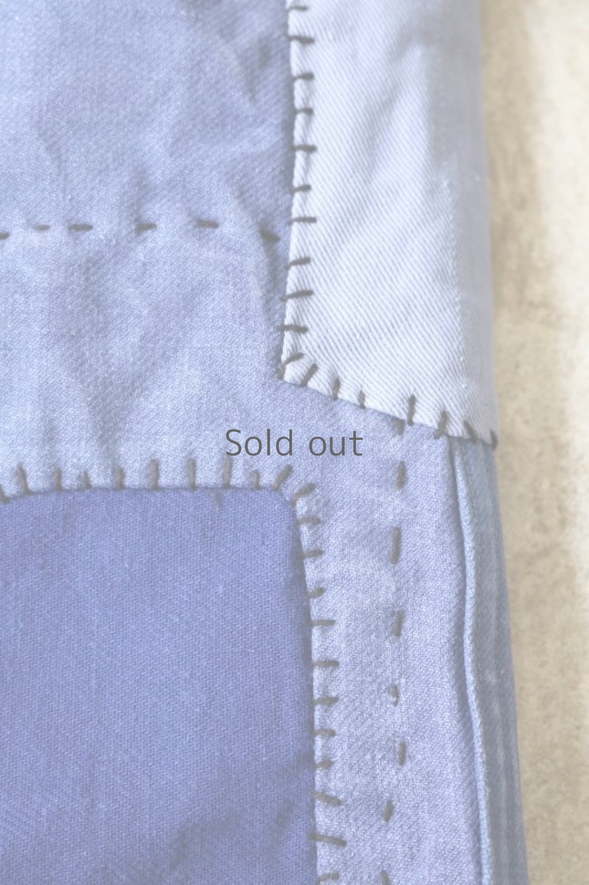 画像14: 【MITSUGU SASAKI】ビンテージ×リメイク　パッチワーク　ワークパンツ（KIDUR） (14)